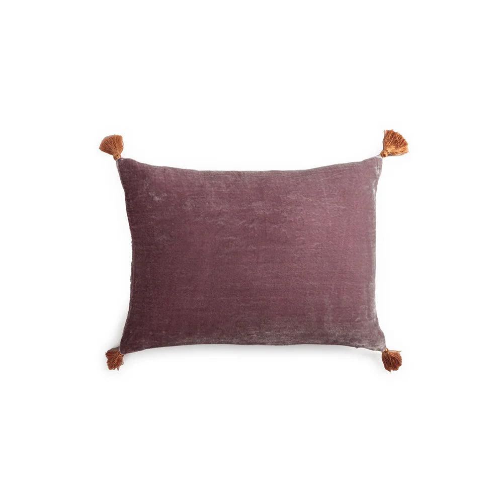 Coussin Goa Pompons Grenade - OVIO Home