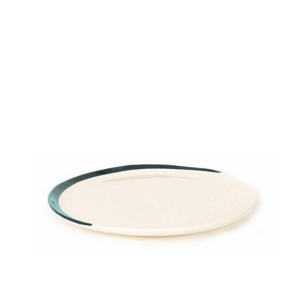 Assiette Plate Esquisse D28CM Blue Sarah - OVIO Home