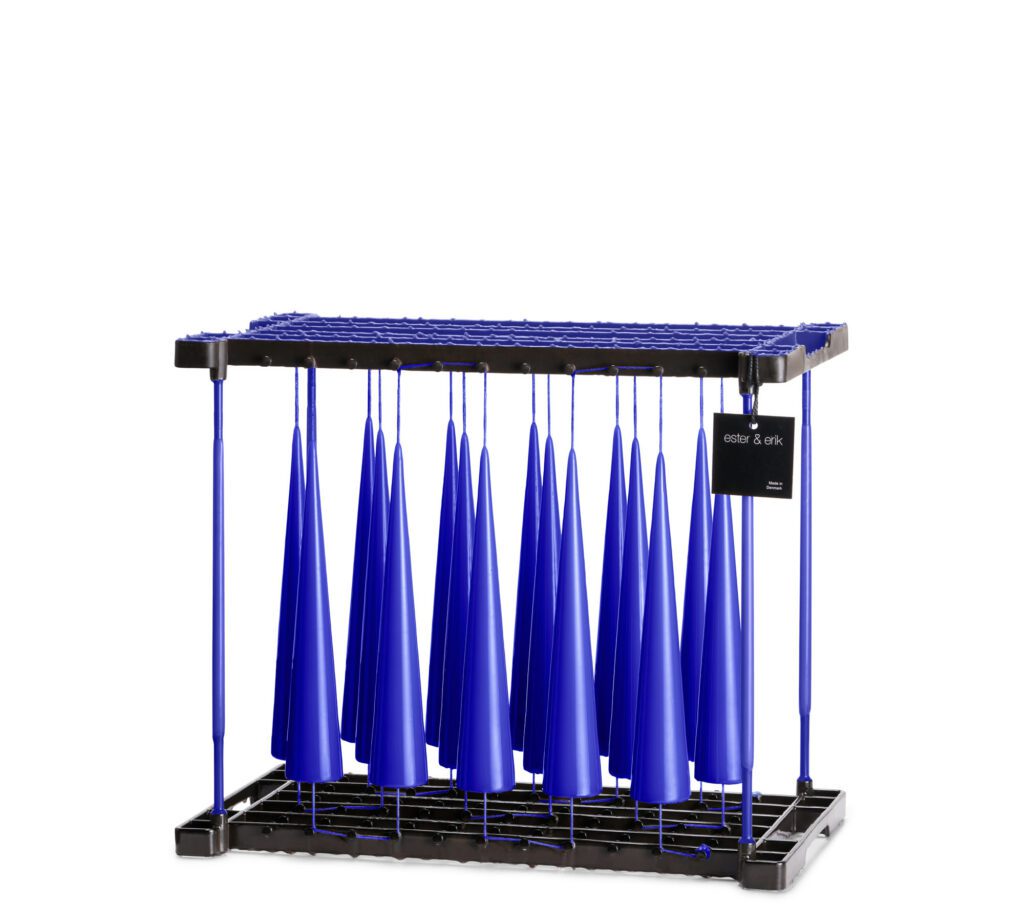 Bougie Cône Cornflower H37