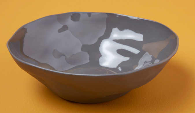 Bol Moyen en Grès Gris Ardoise