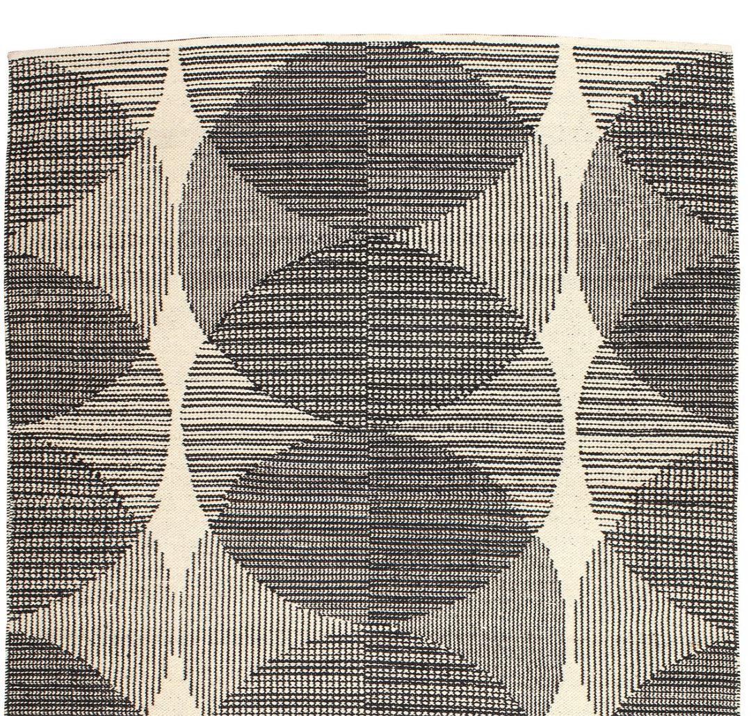 Tapis Taoma Charcoal Neige 205x310