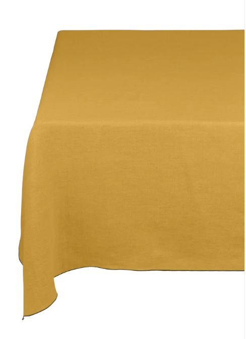 Nappe en Lin Selena Curcuma - OVIO Home