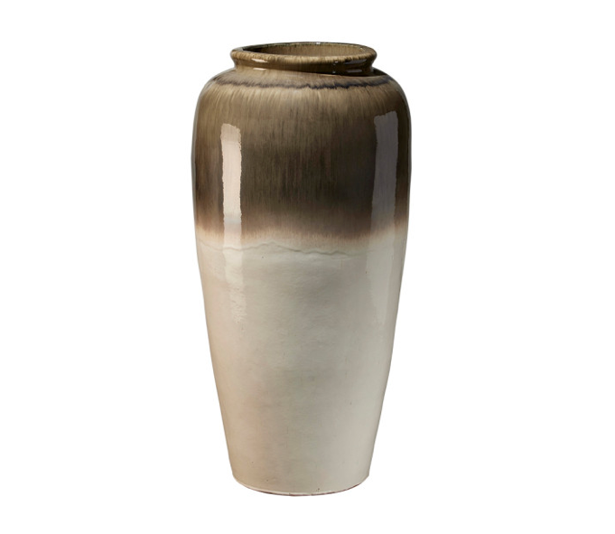 Jarre Céramique Emaillée Sable - OVIO Home