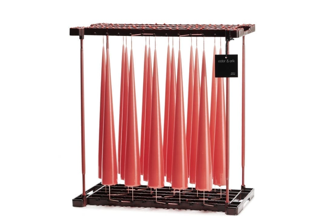 Bougie Cône Coral Reef H25 - OVIO Home