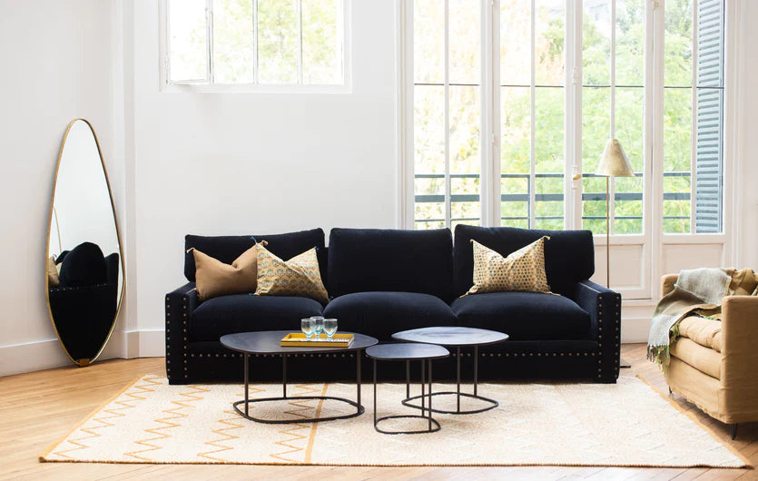 Canapé Victor bleu nuit - OVIO Home