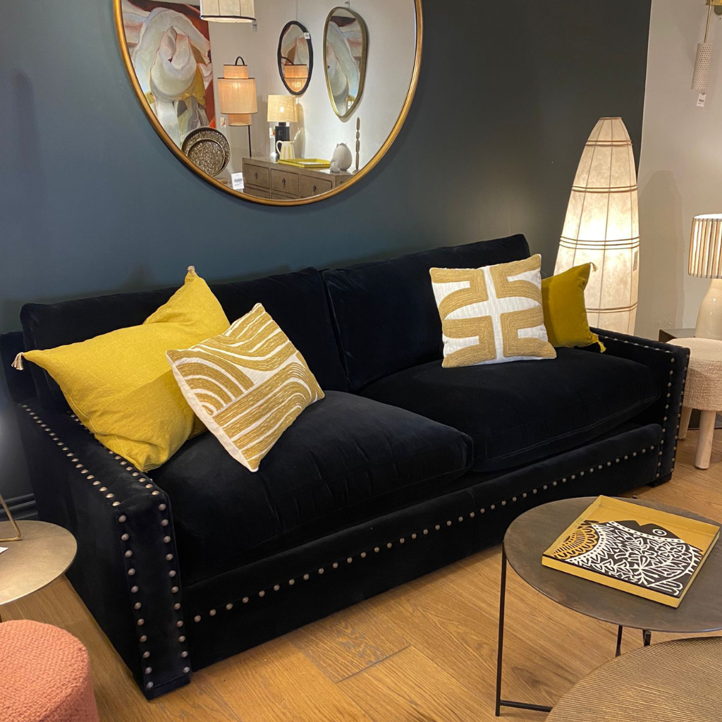 Canapé Victor bleu nuit - OVIO Home