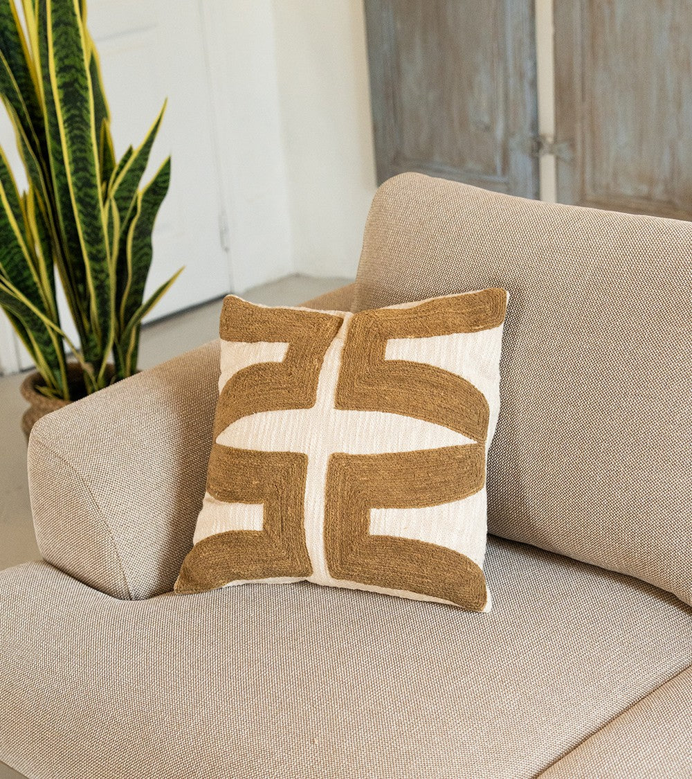 Coussin Valère Camel