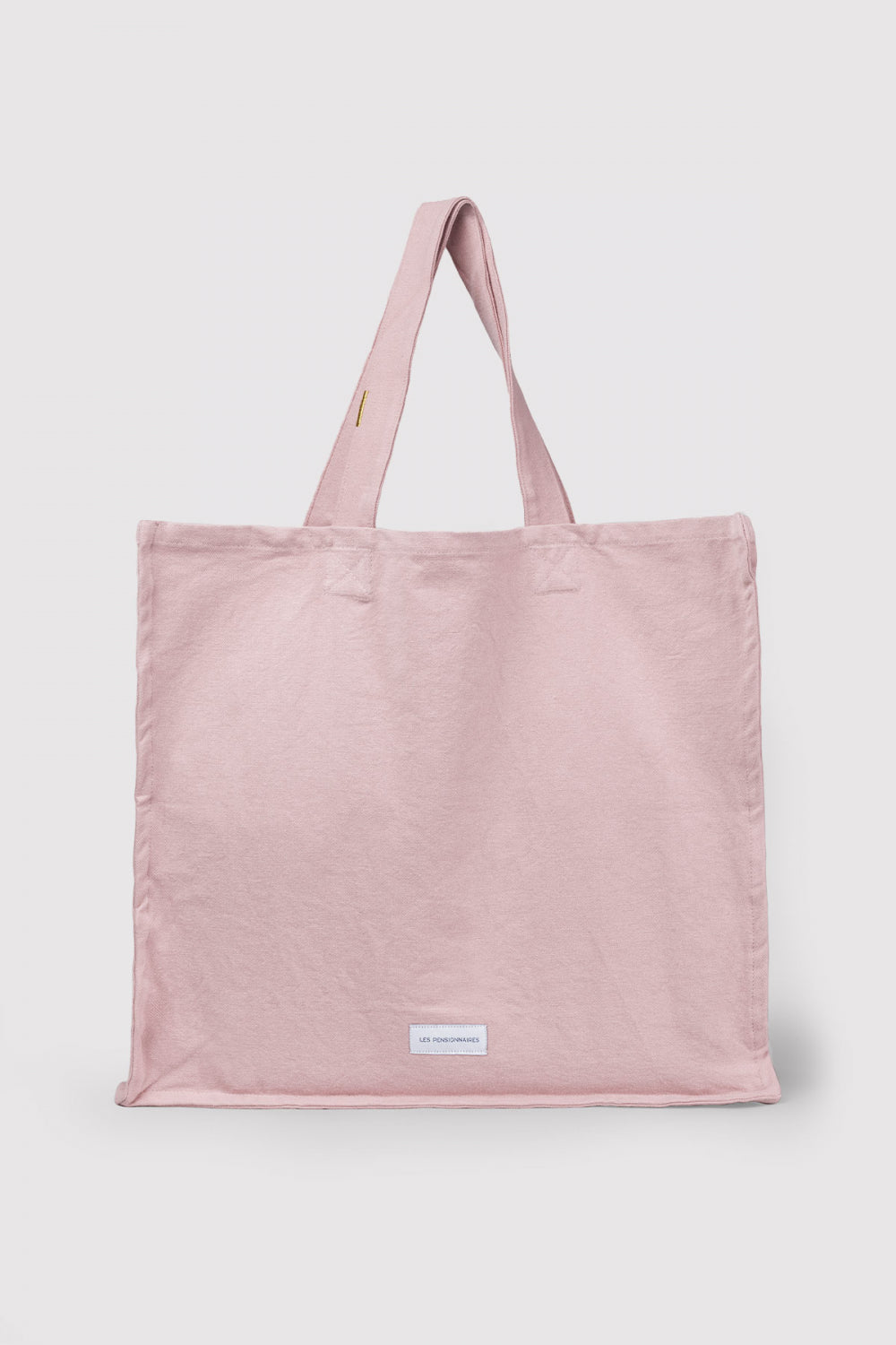 Grand Cabas En Toile De Coton Bio, Rose délicat - OVIO Home