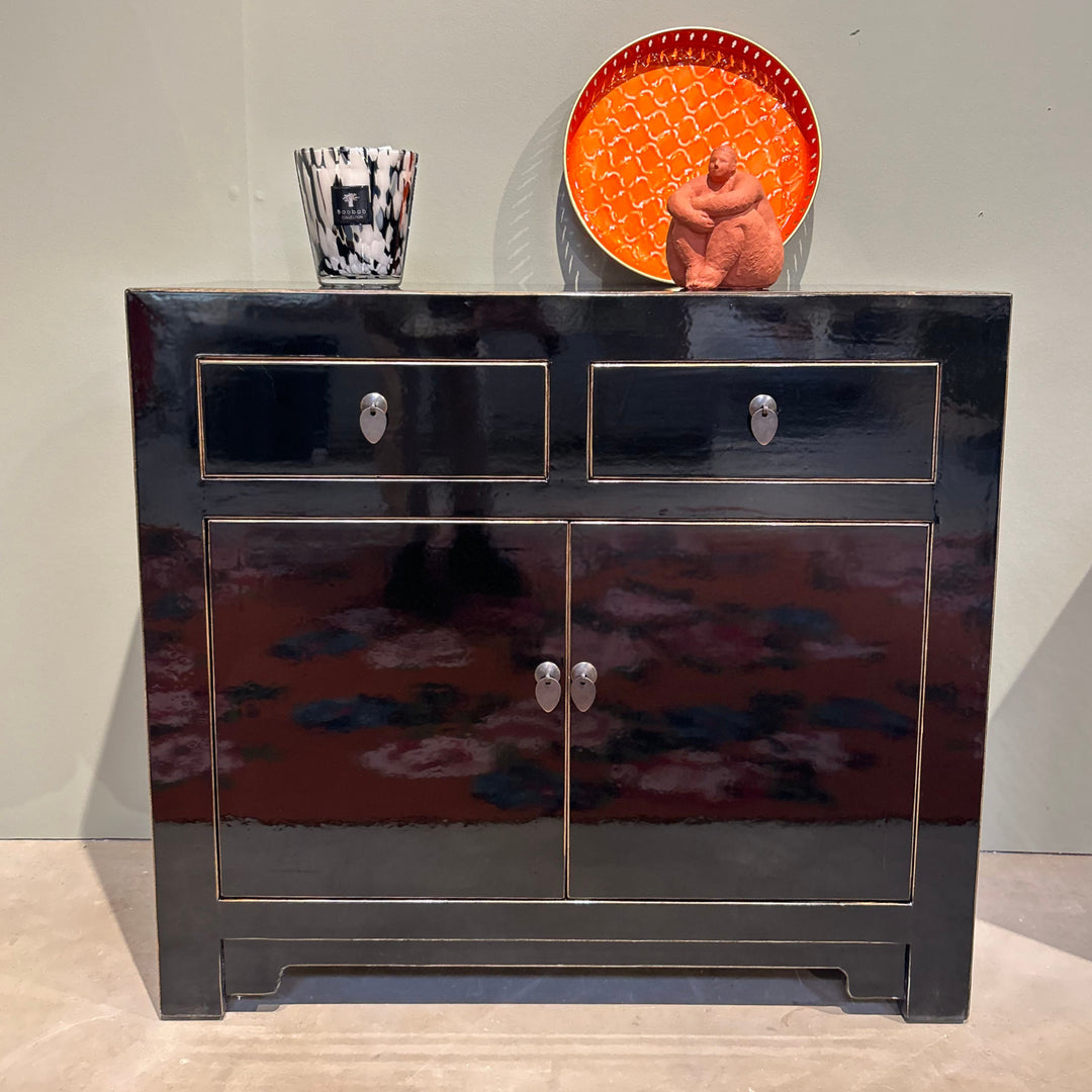 Commode 2P 2T Noir Noir