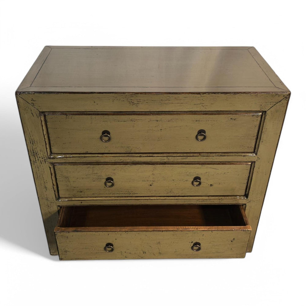Commode 3T 90x45x80 cm Gris