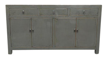 Commode 4P 3T gris foncé