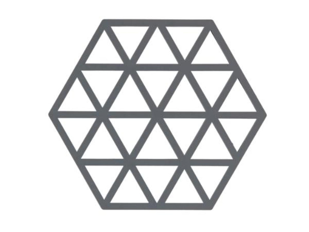 Dessous de plat Triangles Gris froid