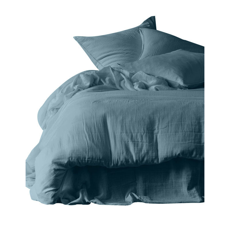 Housse de Couette Bleu Stone 240x220