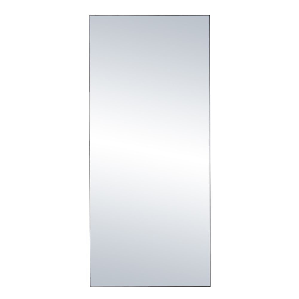 Miroir Palace Rect Noir 198x80 - OVIO Home