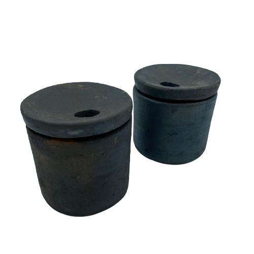 Set Salière/Poivrière Terre Cuite Marron