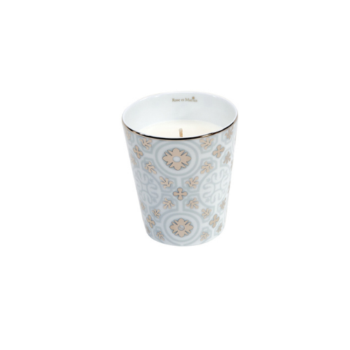 Rose et Marius - Timbale Porcelaine Casteu Gris Platine
