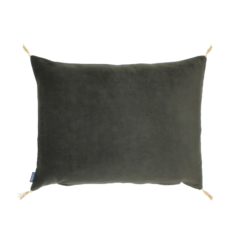 Housse de Coussin Velours Carbone - OVIO Home