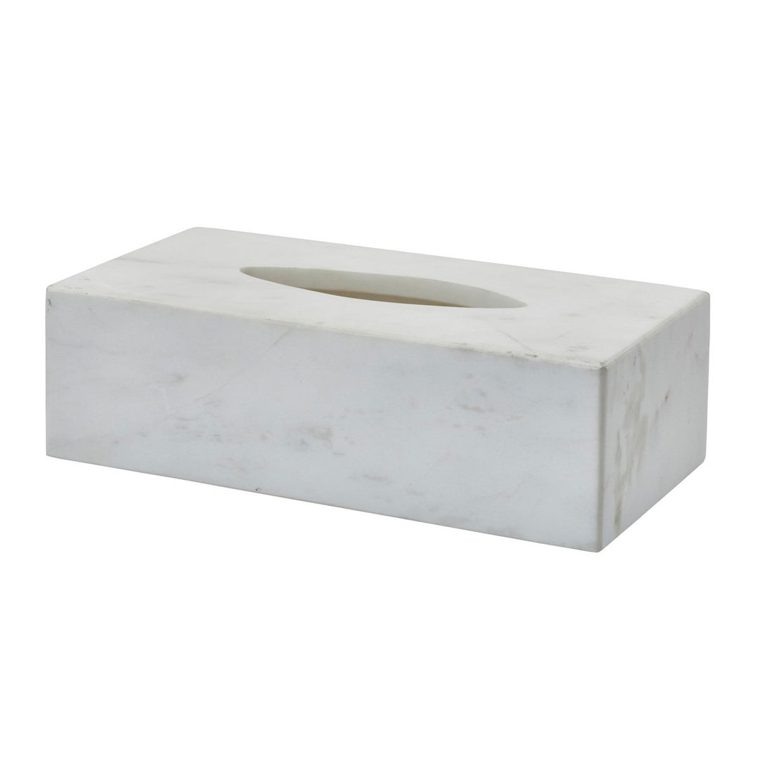 Boite à Mouchoirs Hammam White En Marbre - OVIO Home