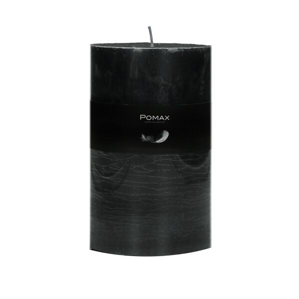 Bougie Ronde Noire, Large - OVIO Home