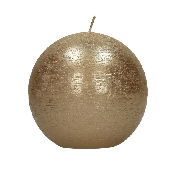 Bougie Boule Dorée, Large - OVIO Home
