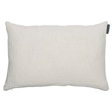 Coussin Lin Gaufré Blanc - OVIO Home