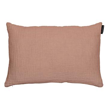 Coussin Lin Gaufré Nude Dark - OVIO Home
