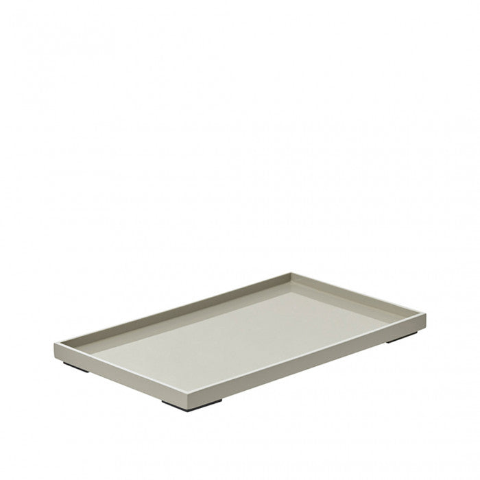 Plateau Rect 30x18 Sable Blanc