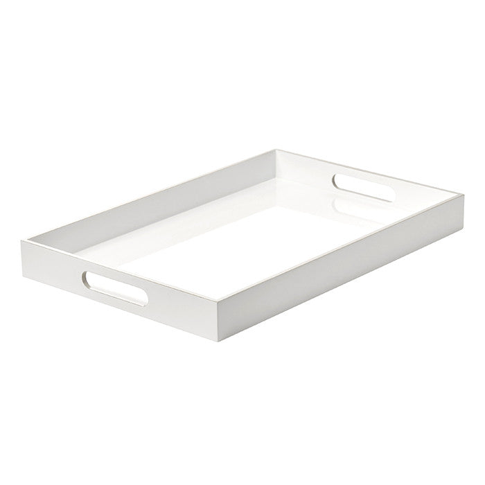 Plateau Rect 60x40 White Sable