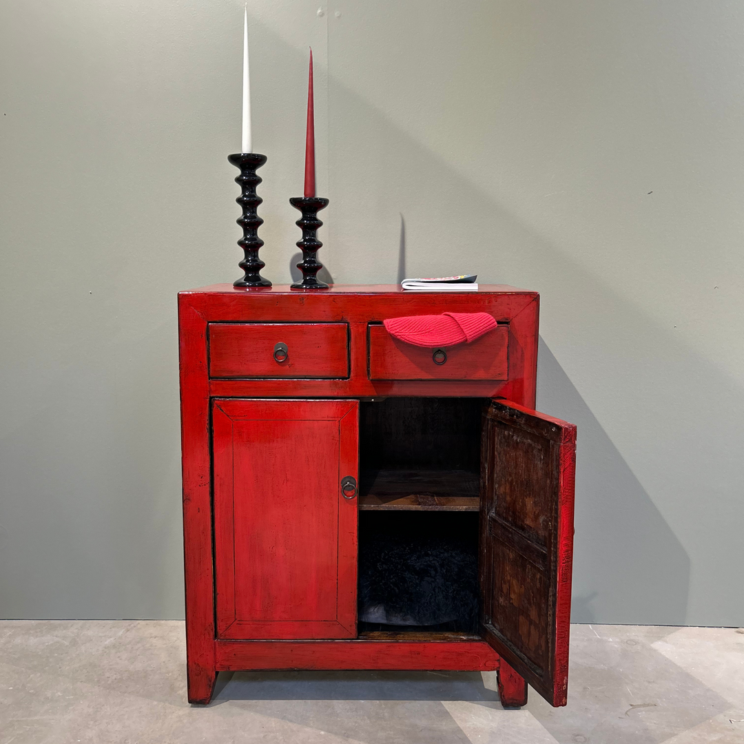 Commode 2P 2T rouge