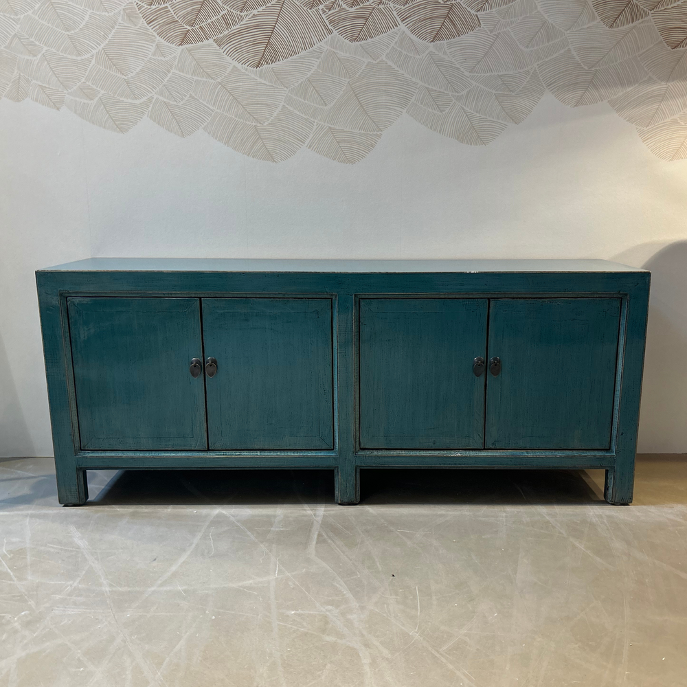 Commode 4P bleu turquoise