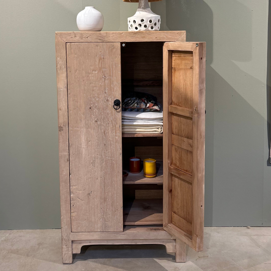 Armoire Basse 2P Naturel