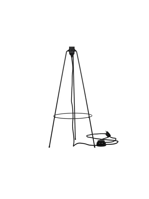 Pied de lampe en acier brut - OVIO Home