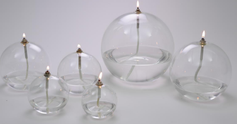 Lampe à Huile Sphère XS Transparent