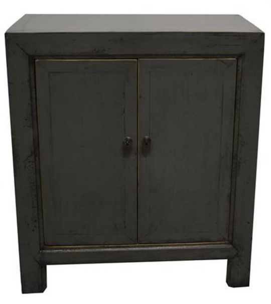 Commode 2P gris foncé