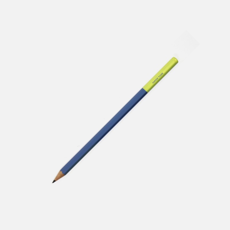 Crayon bleu/ jaune