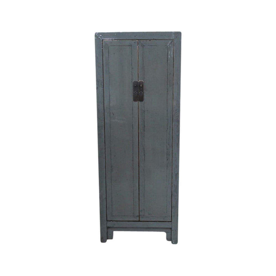Armoire 2 P H170 cm Gris Foncé