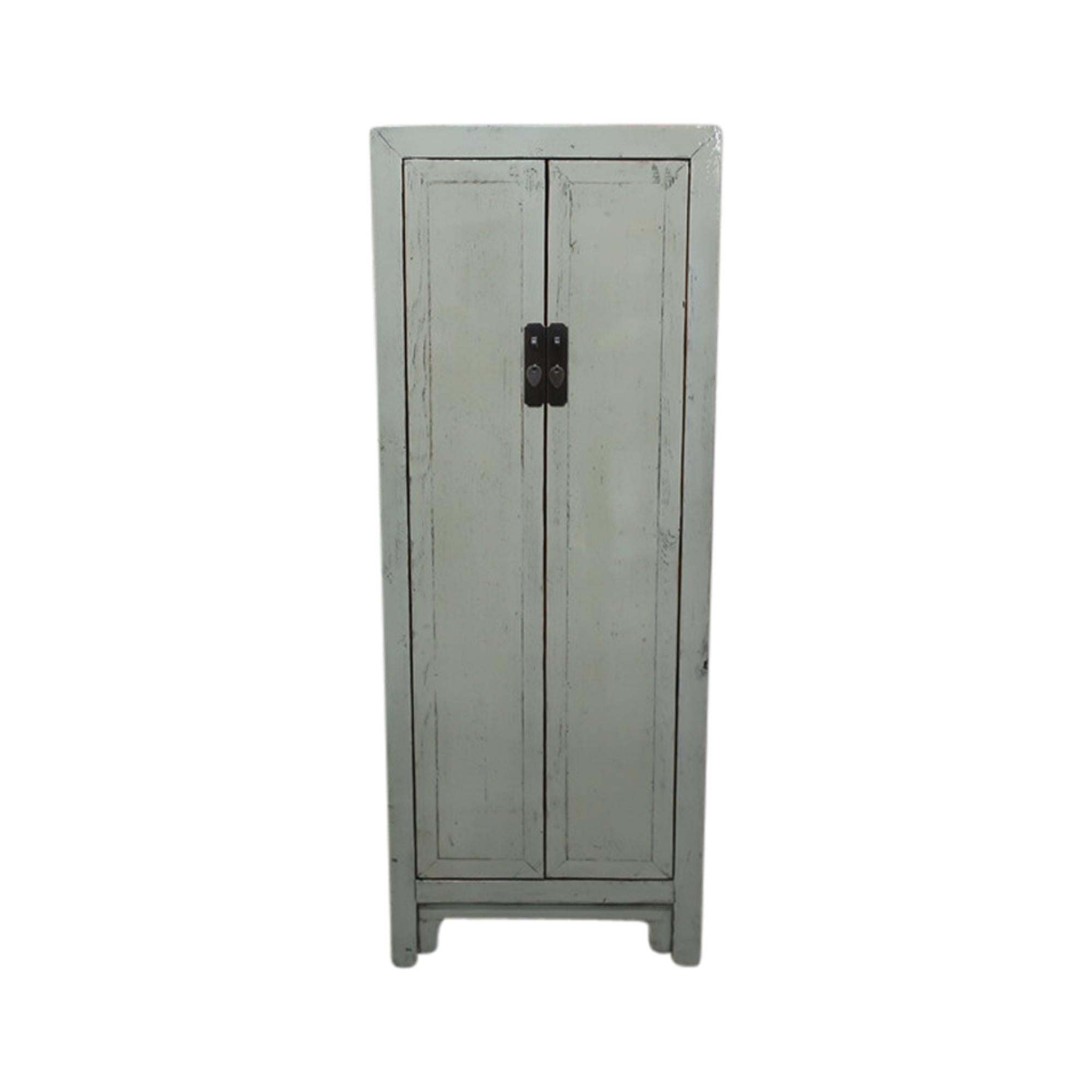 Armoire 2P H170 cm Gris