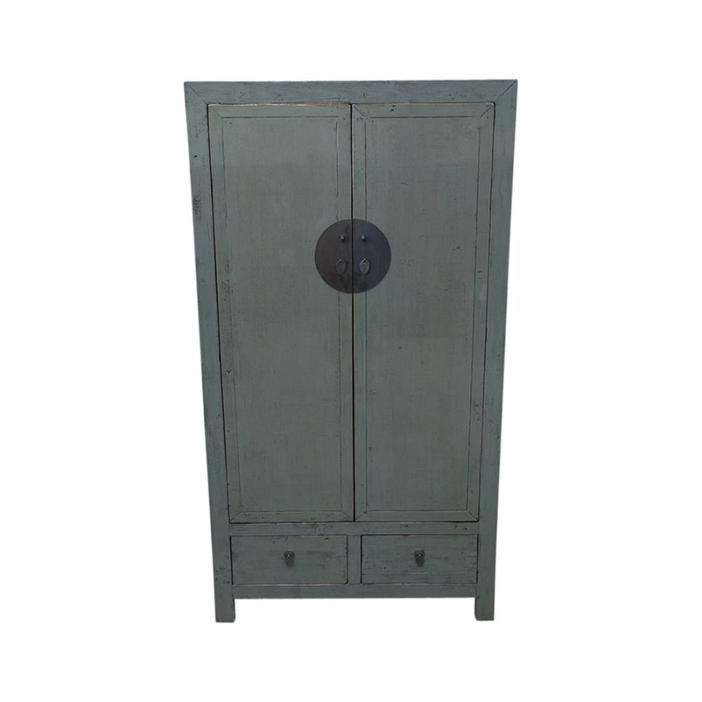 Armoire haute 2p 2t Gris foncé 