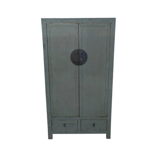 Armoire haute 2p 2t Gris foncé 