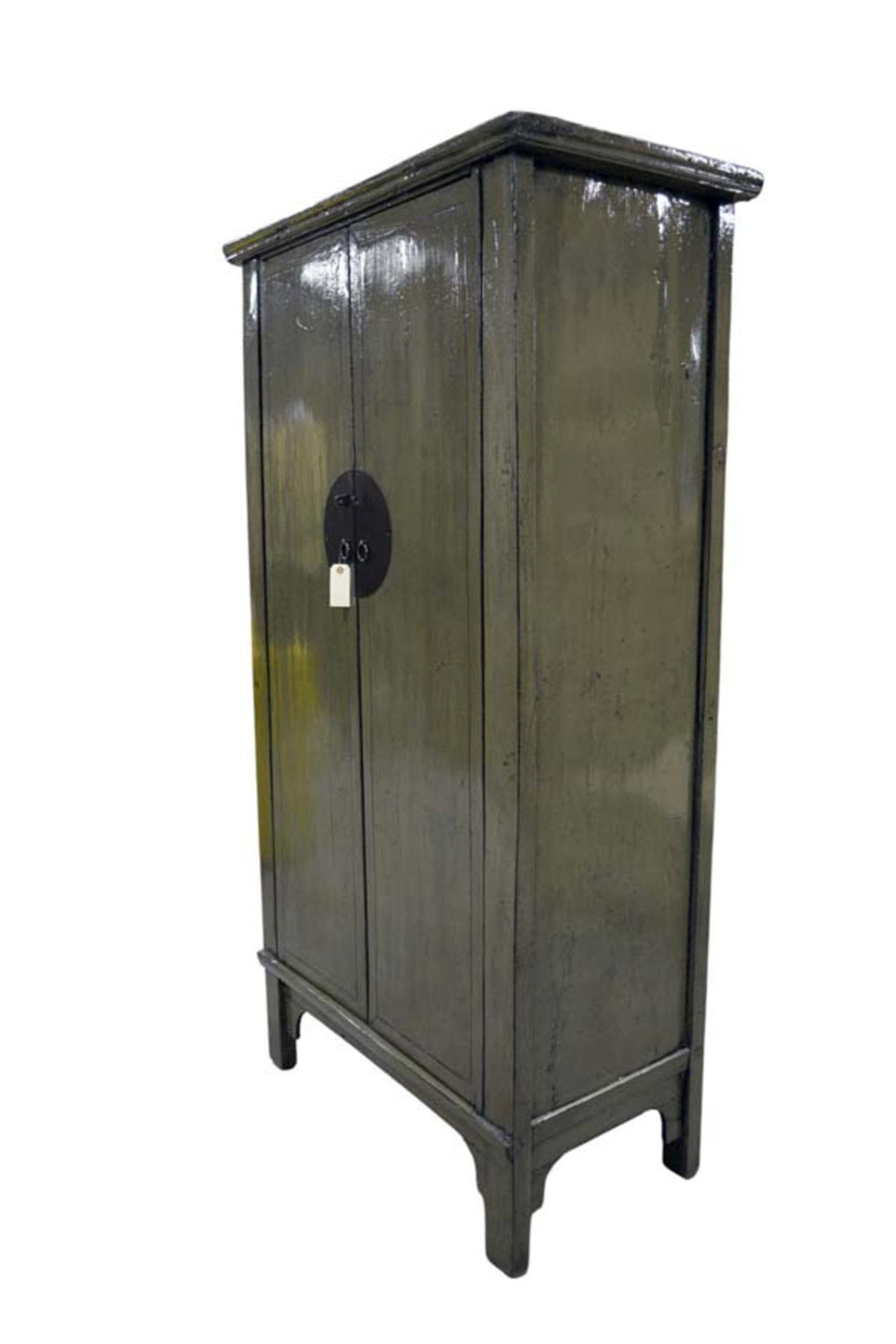 Armoire haute 2P Grise Gris