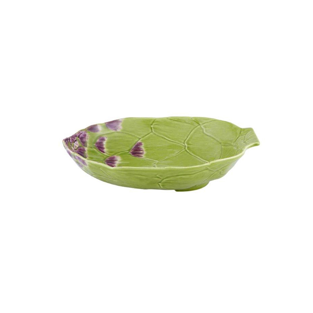 Assiette à pâtes ARTICHAUD VERT