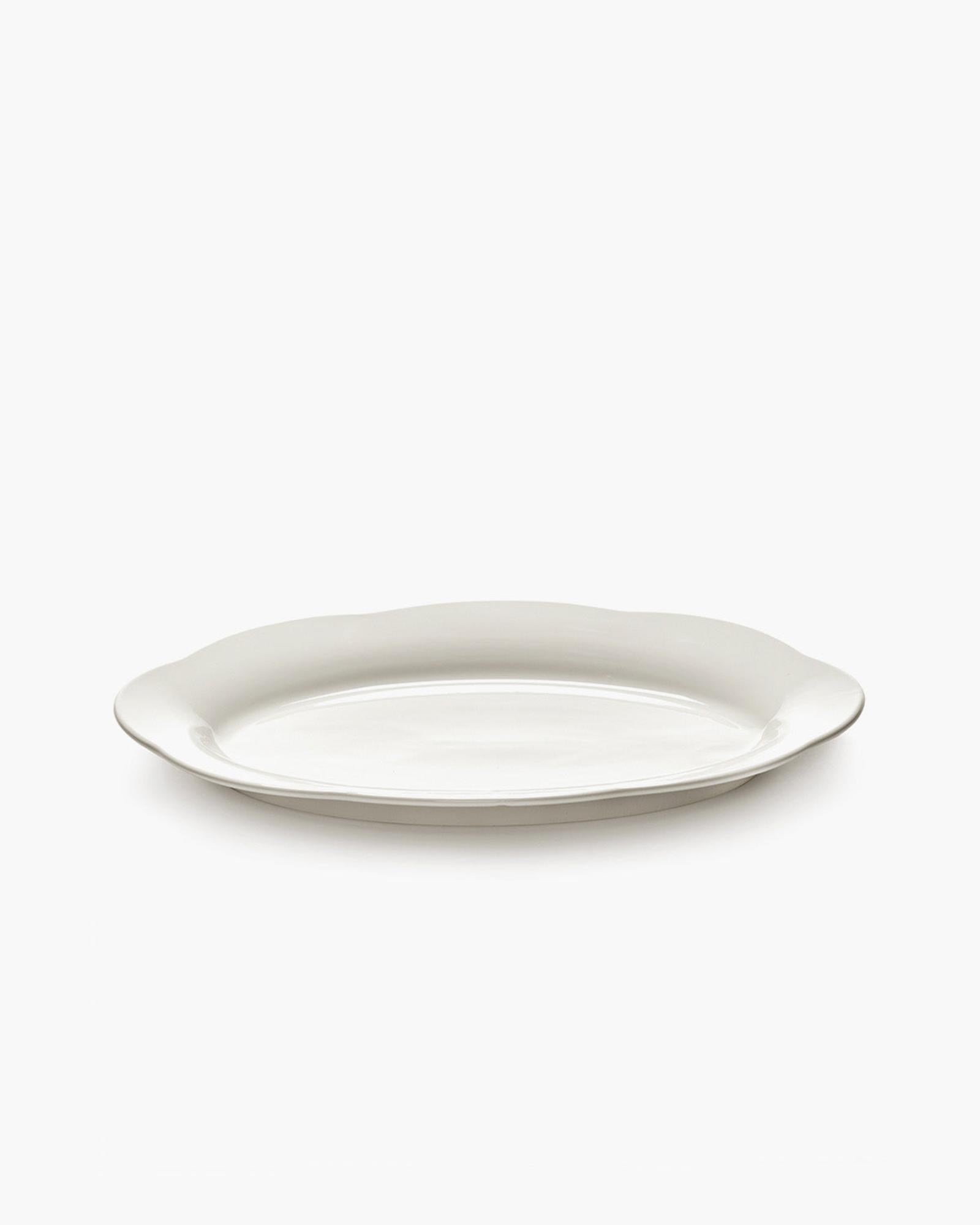 Assiette Creuse / Plat Oval SILHOUETTE Blanc