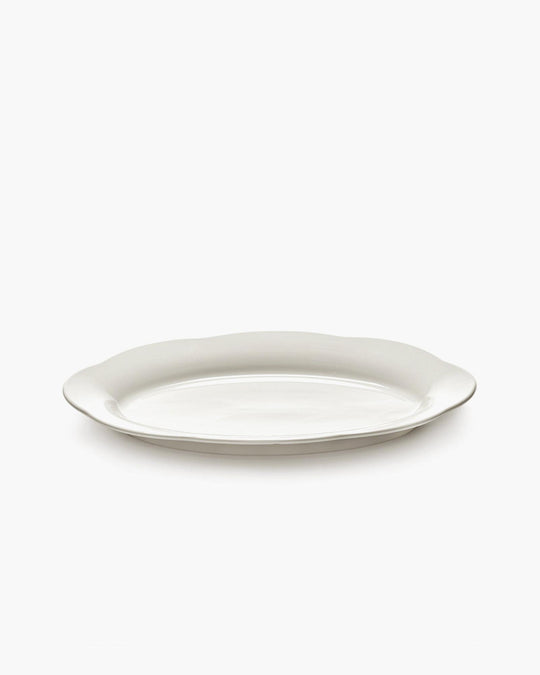 Assiette Creuse / Plat Oval SILHOUETTE Blanc