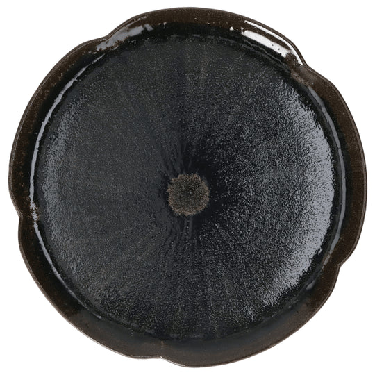 Assiette de présentation / Plat CYCLE MARRON