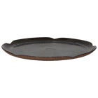 Assiette de présentation / Plat CYCLE MARRON