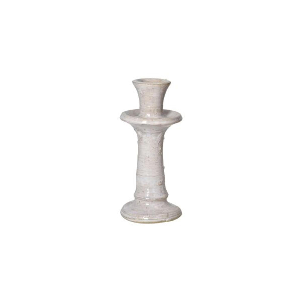 Bougeoir AZAHARA Blanc H22cm