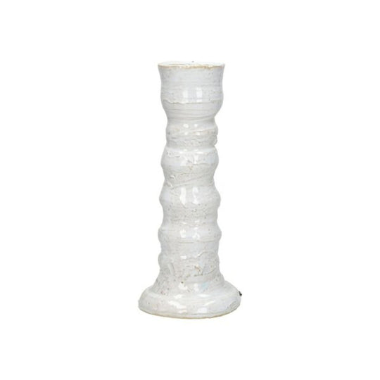 Bougeoir AZAHARA Blanc H27cm