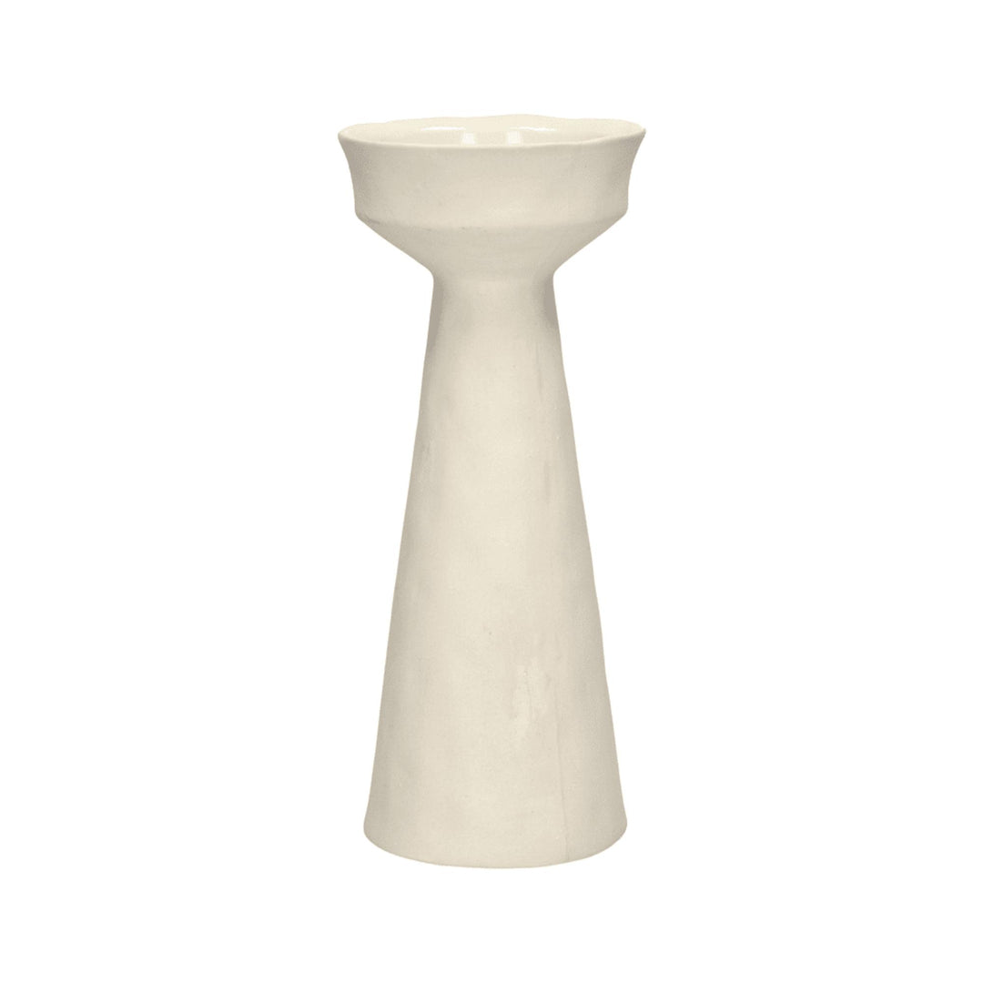 Bougeoir TIERNO Blanc cassé