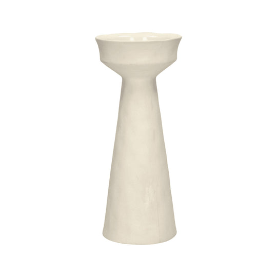 Bougeoir TIERNO Blanc cassé