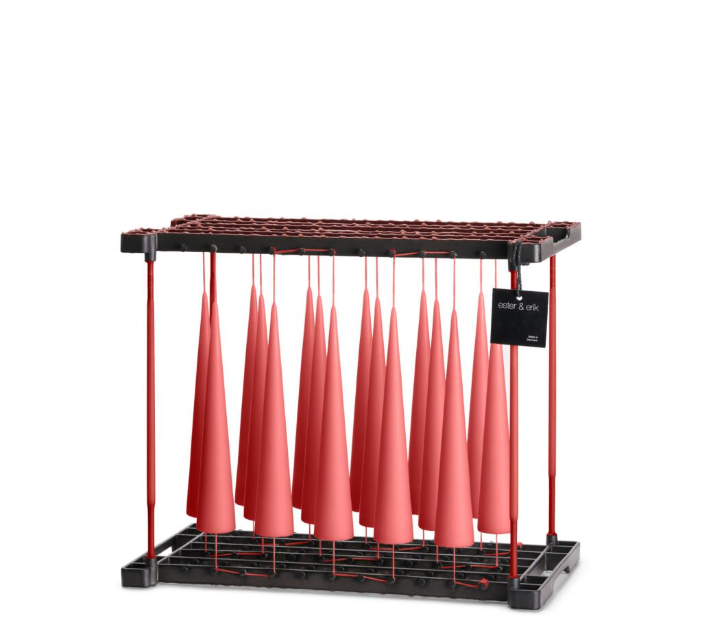 Bougie Cône H25cm ROSEHIP